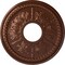 Ekena Millwork Tirana Ceiling Medallion (Fits Canopies up to 4 3/4"), 13 7/8"OD x 3 3/4"ID x 1 1/4"P, Copper Penny CM13TICPS - alternate 1